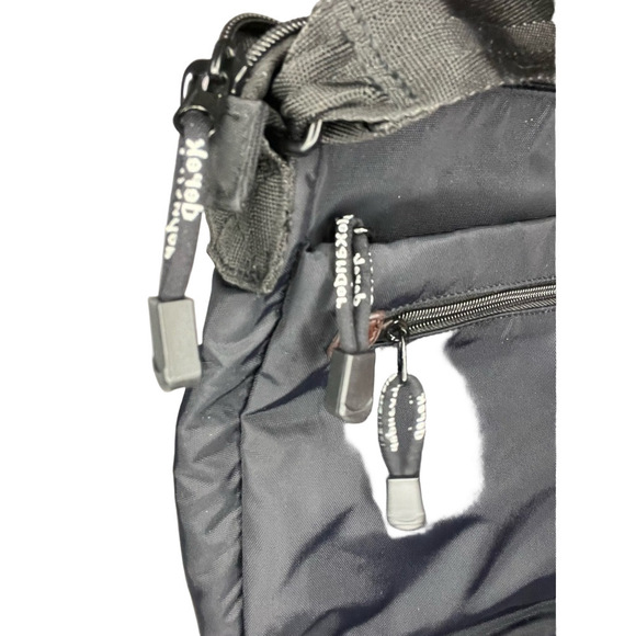 Derek Alexander Crossbody, 11” X 11”, Water resistant Nylon Travel Bag, zippers - Picture 5 of 8